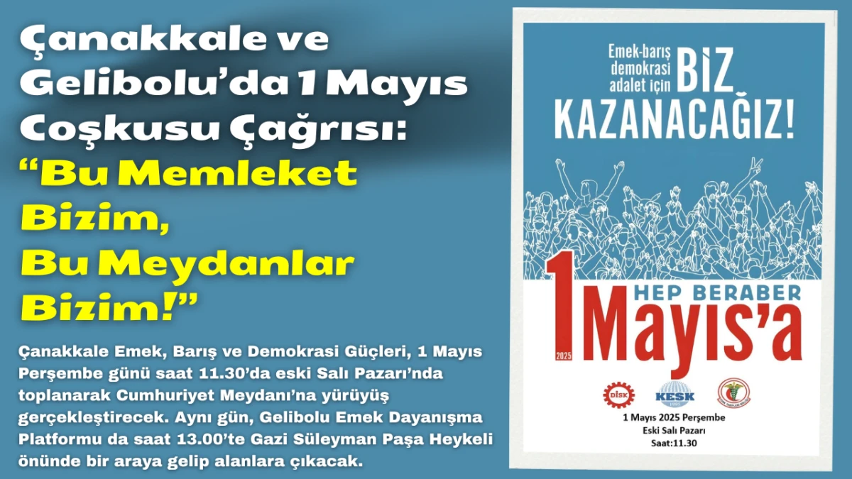 “Bu Memleket Bizim, Bu Meydanlar Bizim!”