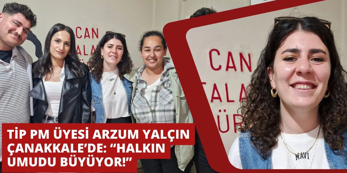 “HALKIN UMUDU BÜYÜYOR!”