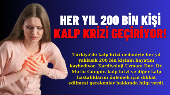 Her yıl 200 bin kişi kriz geçiriyor!