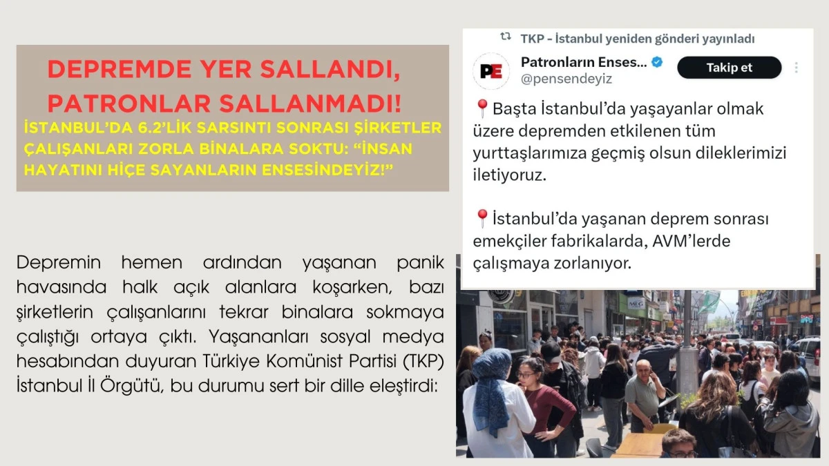 “İnsan Hayatını Hiçe Sayanların Ensesindeyiz!”